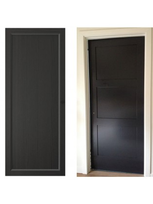 Florence Black Brown Solid timber Door