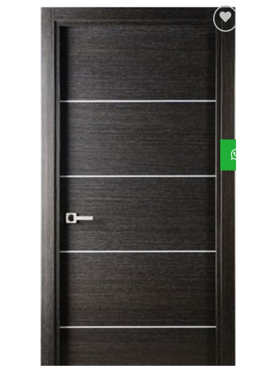 MADE IN NIGERIA  HDF CHROME  FLUSH DOOR